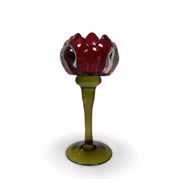 Lysestage PROTEA Dyb rød