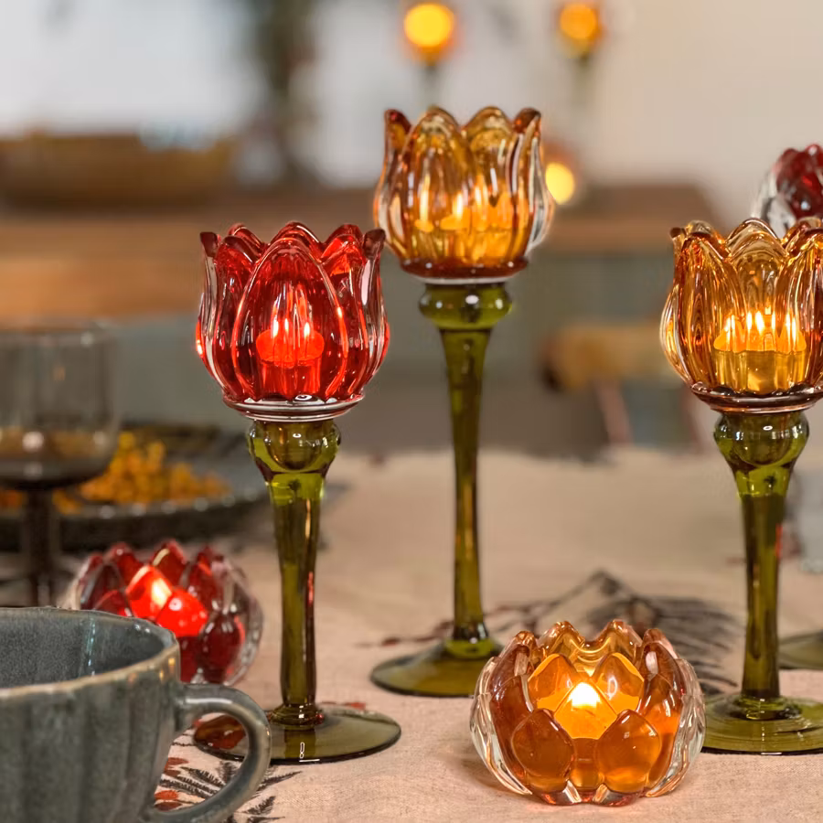Lysestage PROTEA Dyb Orange