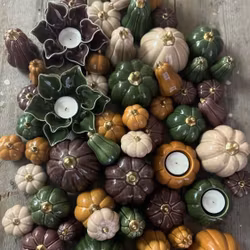 Fyrfadsstage Flower Green