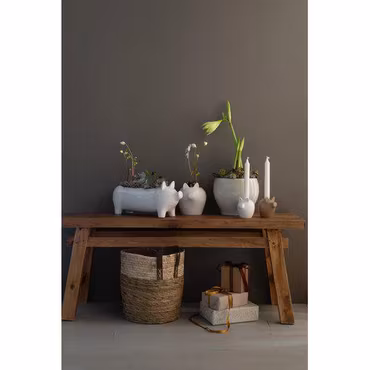 Kim plantepotte gris