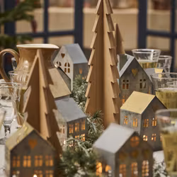 Hus t/fyrfadslys Stillenat