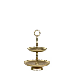 Etagere m. blondekant