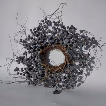 "Blåbær" krans Ø 40 cm