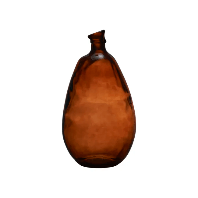 Brun vase/flaske