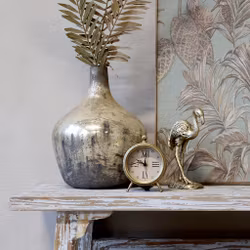 Ur på Fødder Antik messing