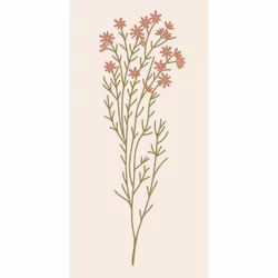 Ib Laursen ´Rosa blomst´ servietter