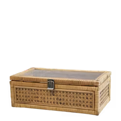 Boks i fransk flet m. 4 rum