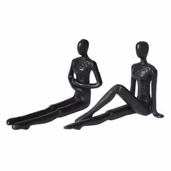 Figur kvinde sort
