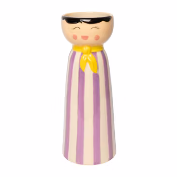 Vase Mrs. violet/gul