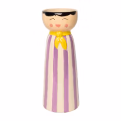Vase Mrs. violet/gul