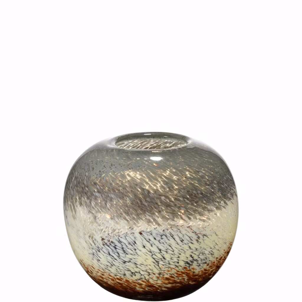 Rainbow vase Green/brown