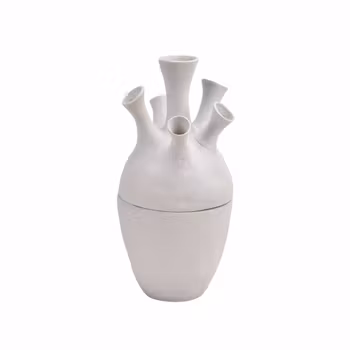 Mirella vase off hvid
