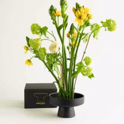 Hanataba Ikebana skål – Black