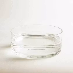 Shallow Glass Cylinder Vase