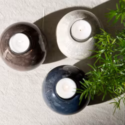 Fyrfadsstage Multistone White