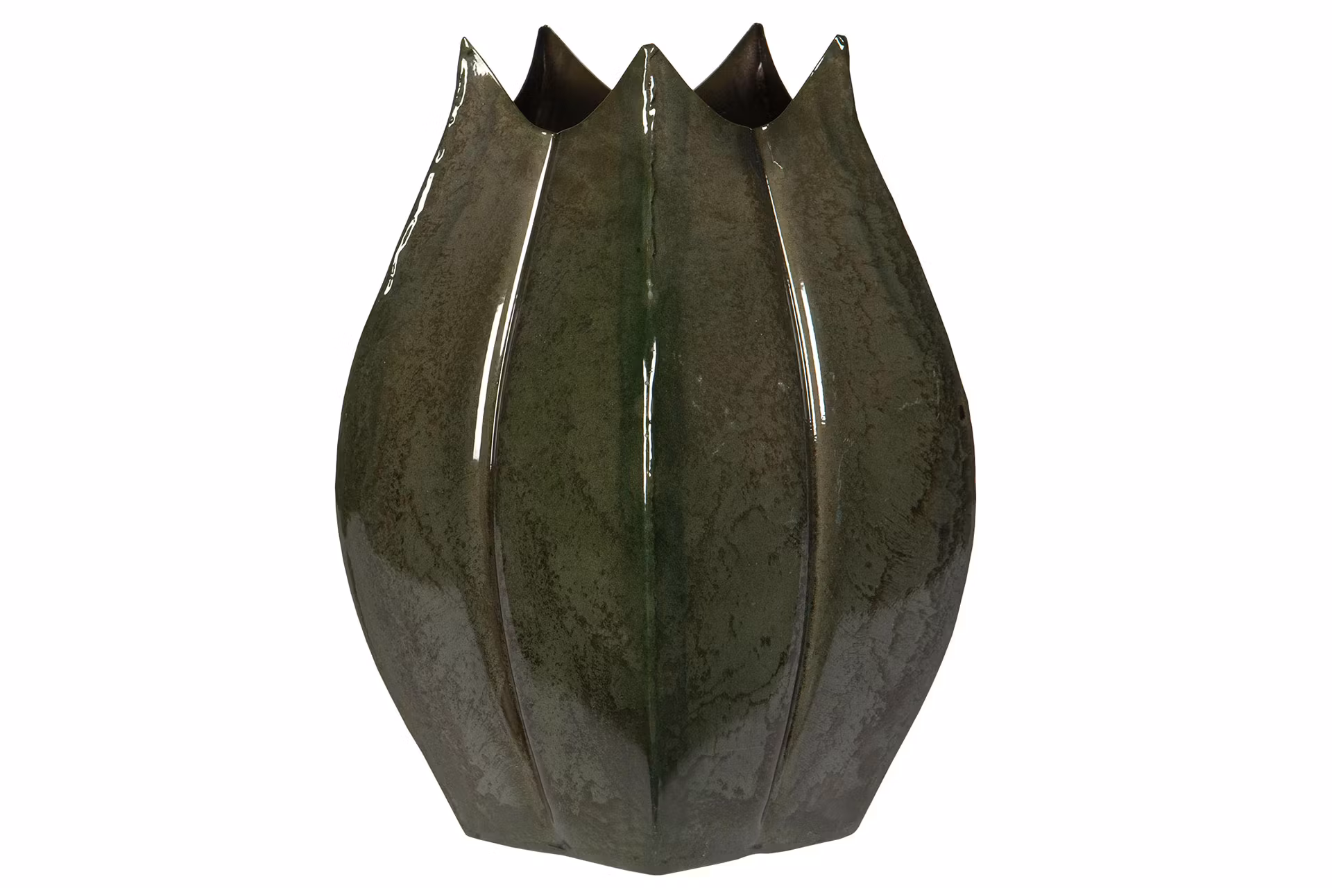 Lima vase grøn finish