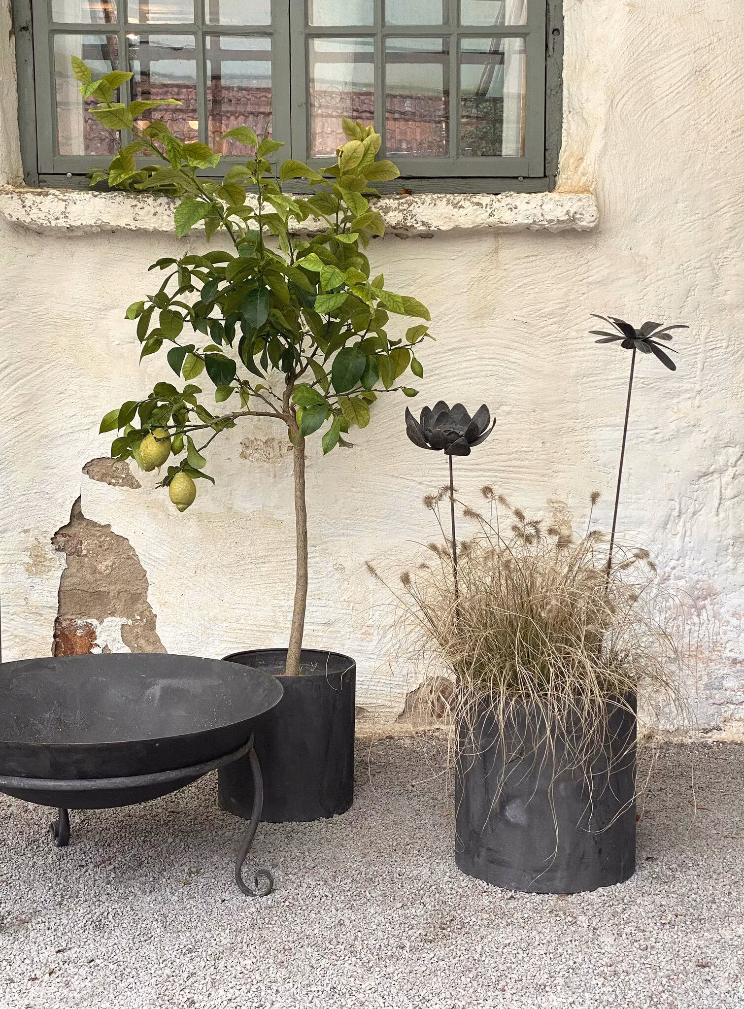 Haveskulptur Blomst