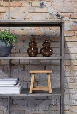 Foster vase M - mocca