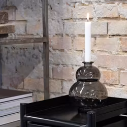 Foster vase M - Grå