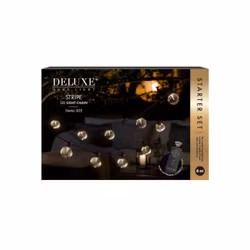 Stribede lyskæde Ø6 startsæt