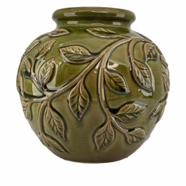 Ege vase grøn
