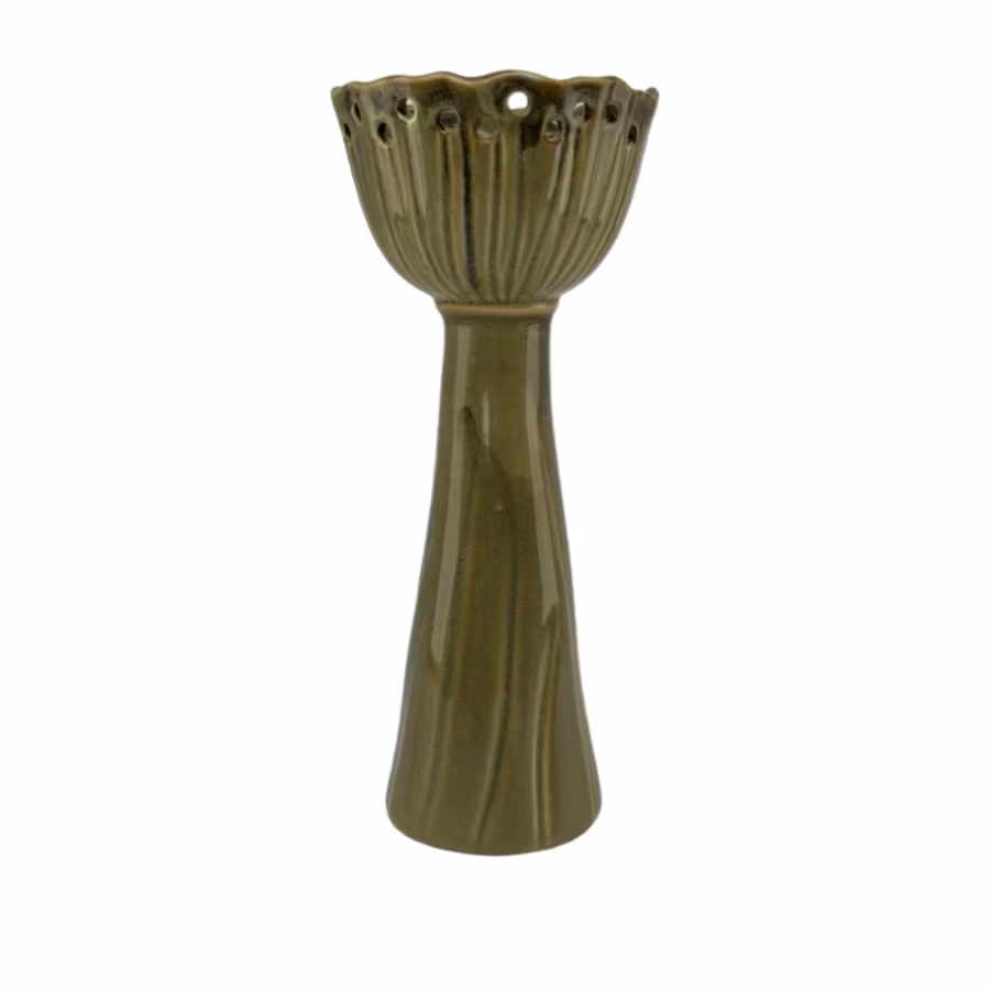 Vase Lotus Grøn