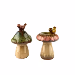 Mushroom/Bird svamp lille