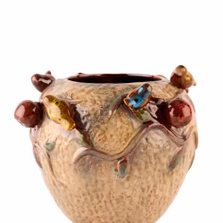 Vase/potte Fruit & Bird