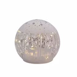 Glas ball med LED