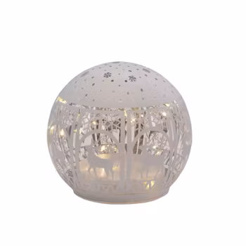 Glas ball med LED