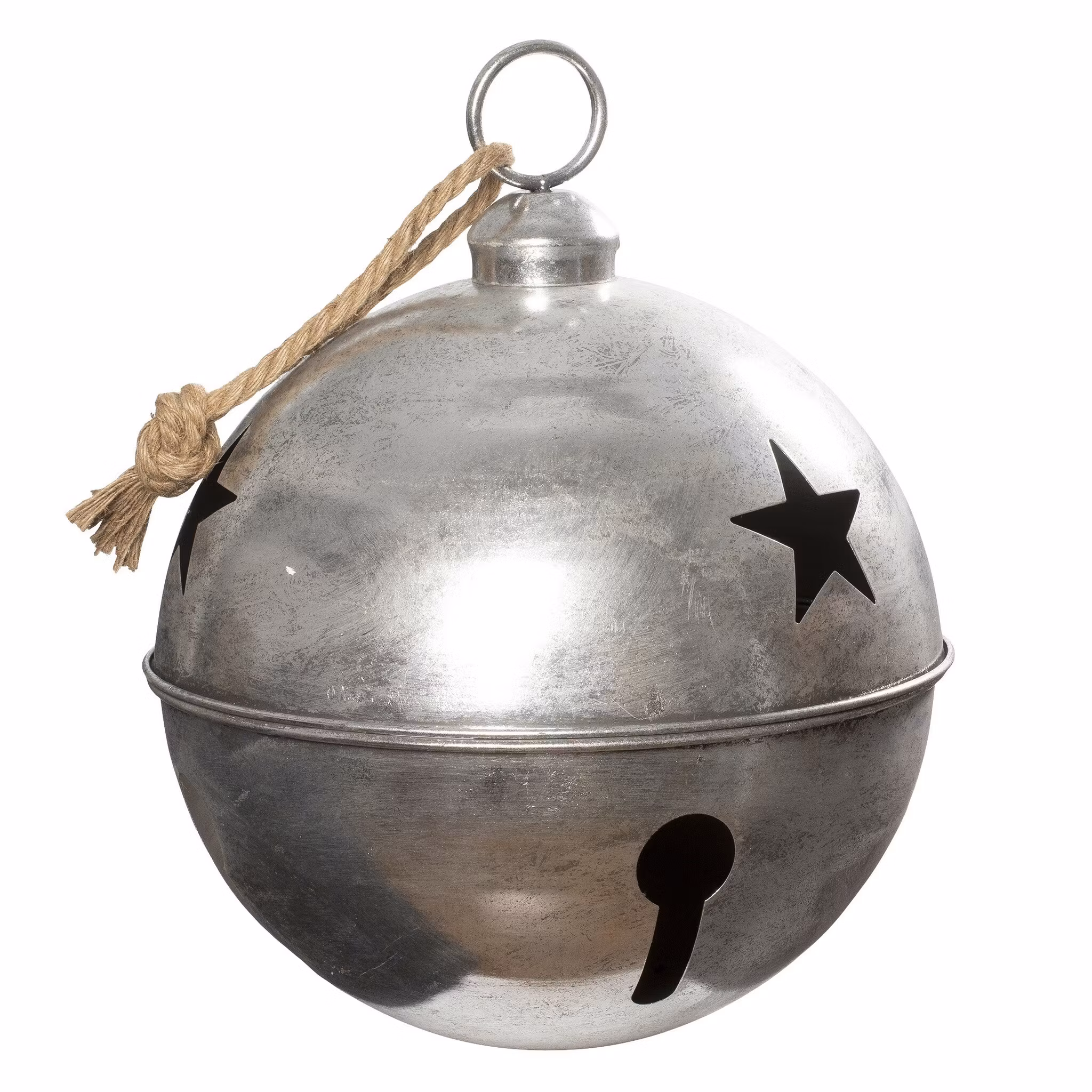 Dekoration bjælde metal sølv
