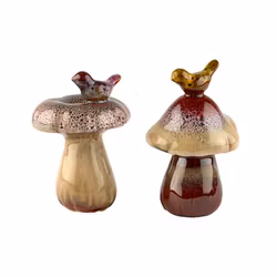 Mushroom/Bird svamp lille