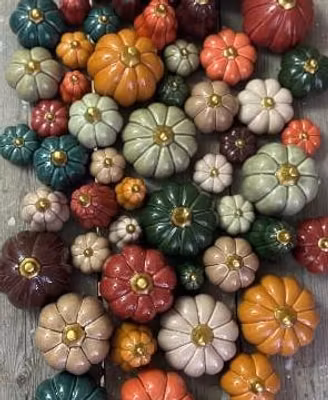 Græskar Fenja Orange stor