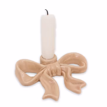 Fenja Beige lysestage