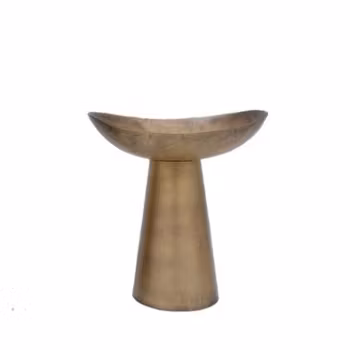 Messing skål på fod