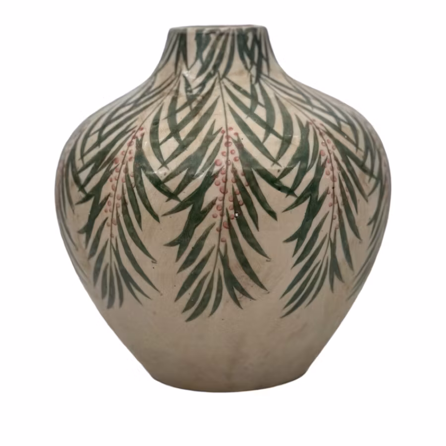 Vase m/gren og bær