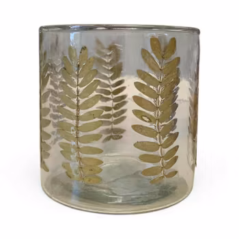 Fyrfadsstage med blade