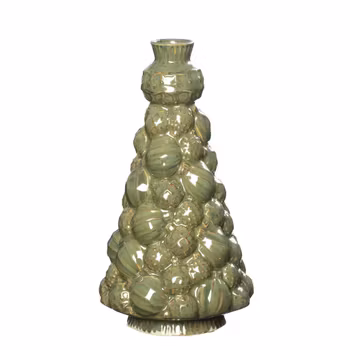 Vase julekugle grøn