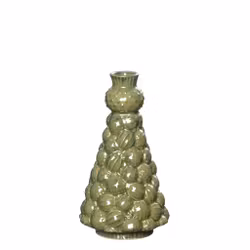 Vase julekugle grøn