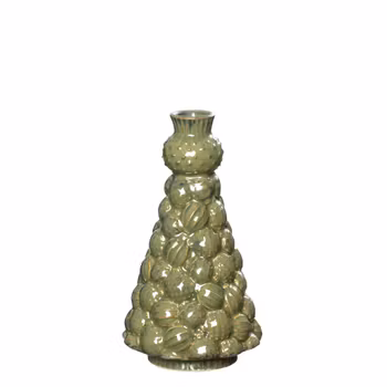 Vase julekugle grøn