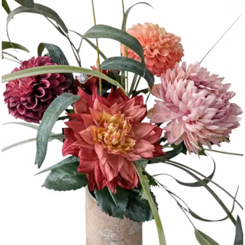 Buket i smukke farver