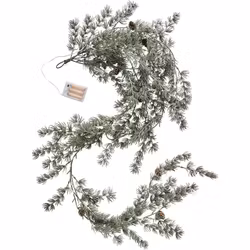 Ceder guirlande med LED lys