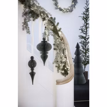 Ceder guirlande med LED lys