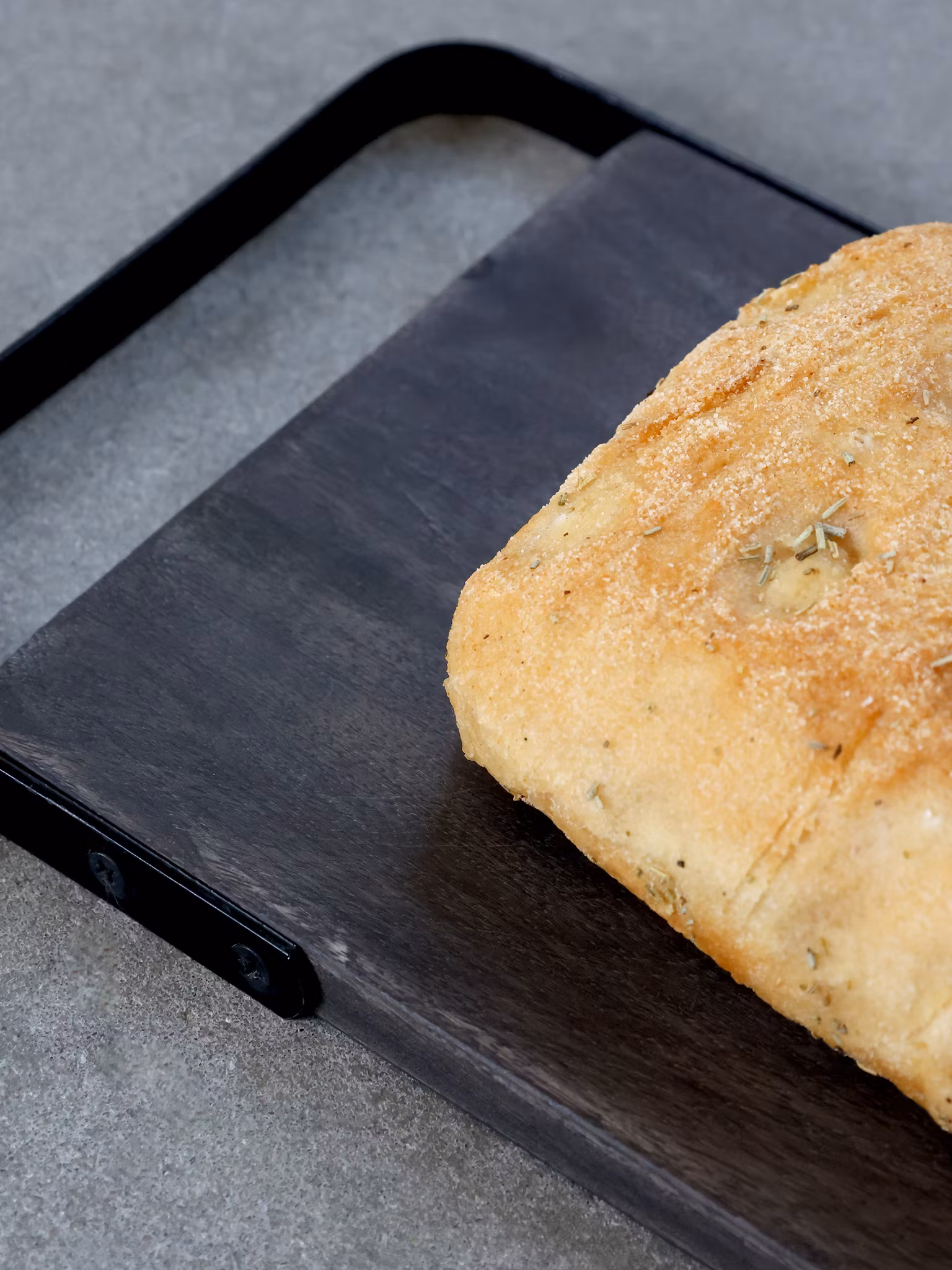 Tapasbræt m. jernhåndtag