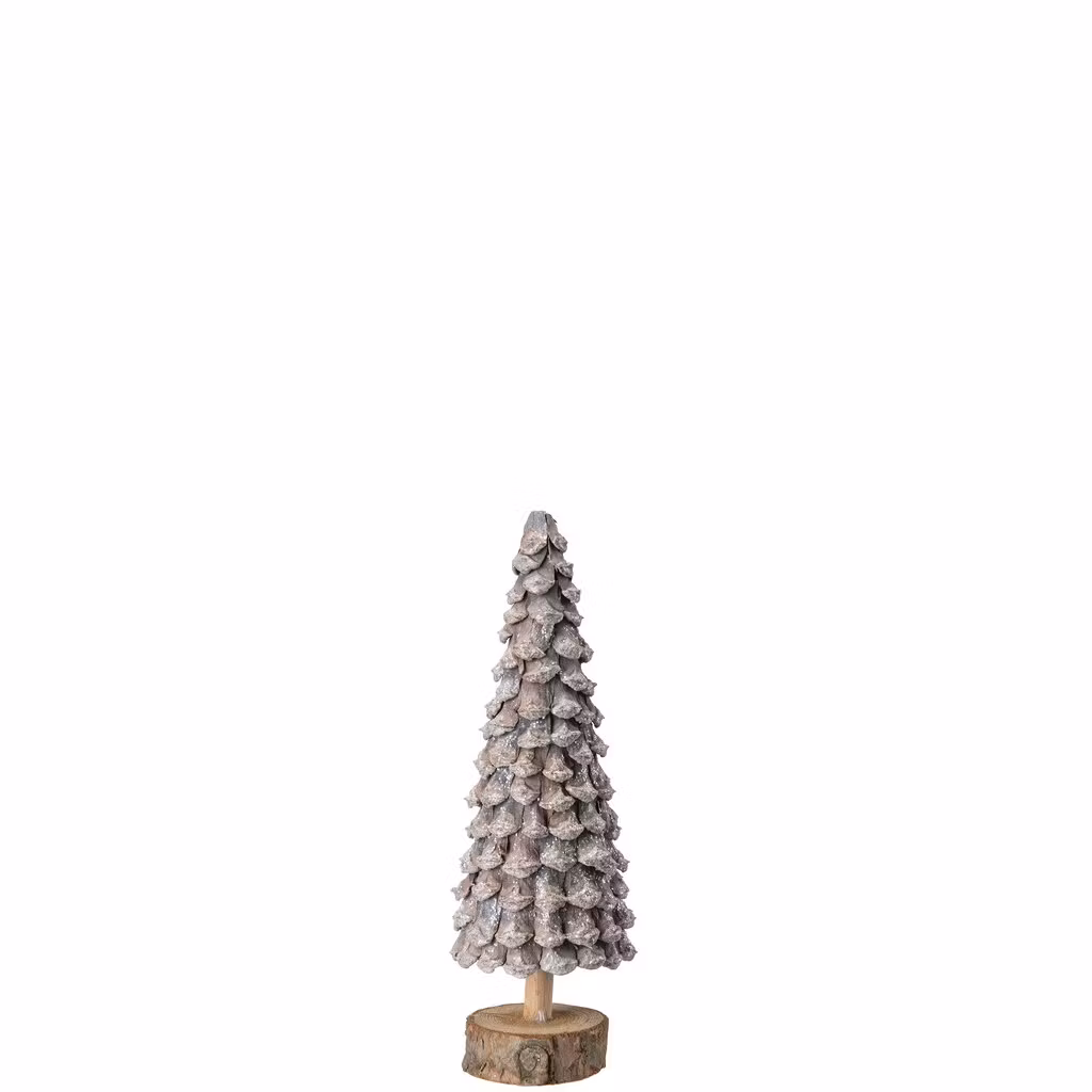 Natur juletræ m/frost