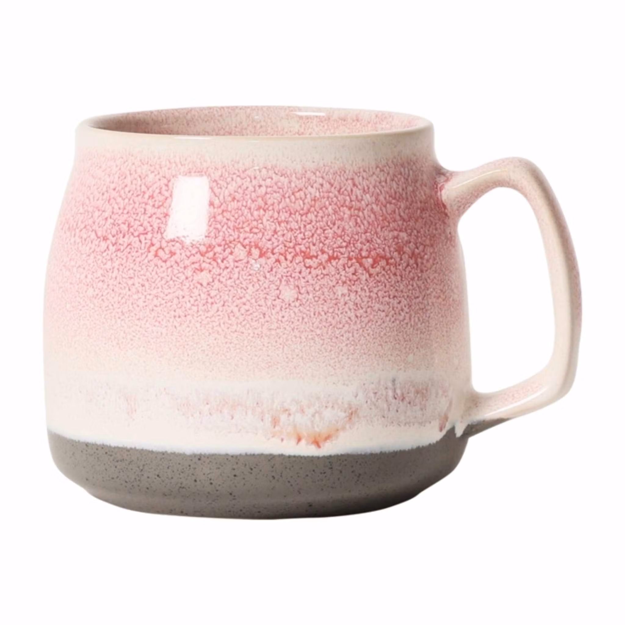 Krus m/hank, Pink/Grå