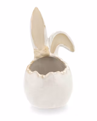 Påske krukke med kaninøre