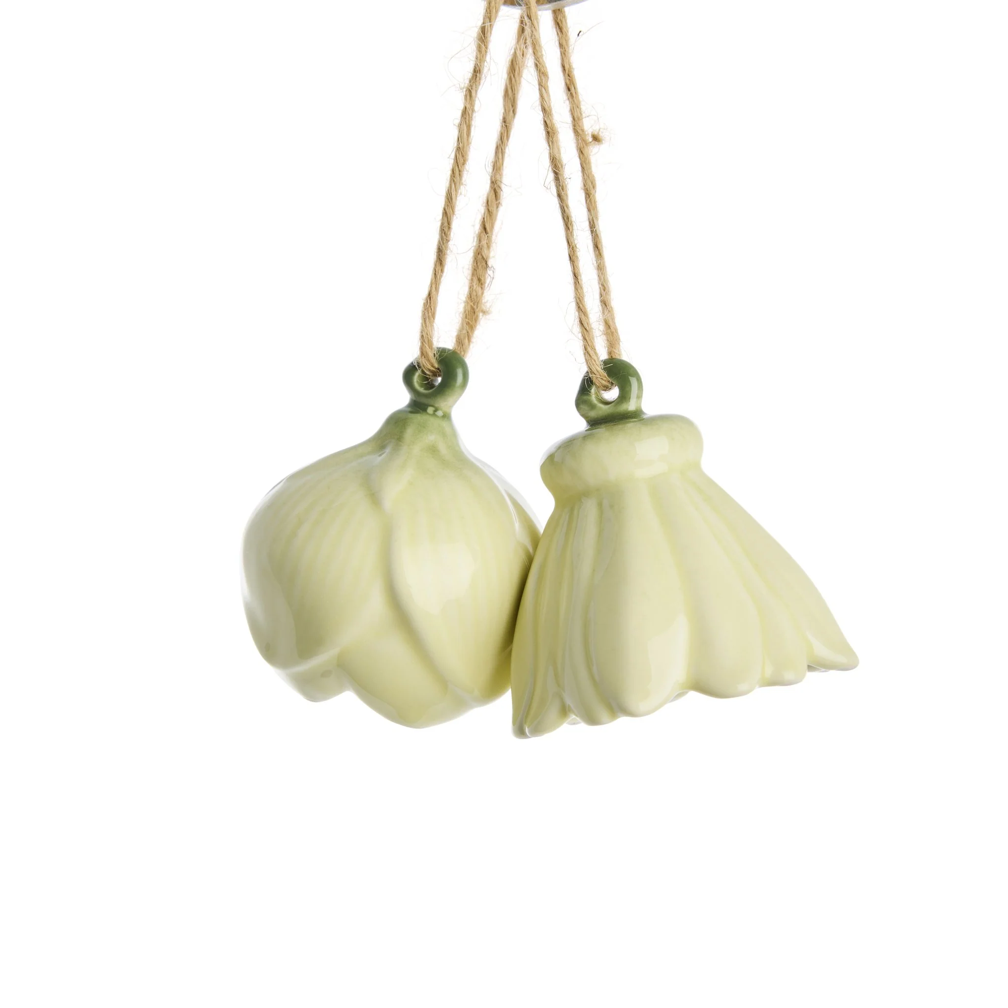 Dehlia blomsterophænger Lys gul