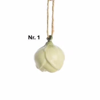 Dehlia blomsterophænger Lys gul