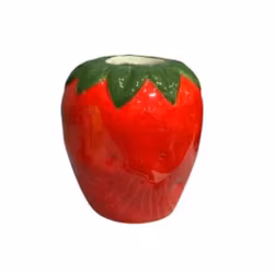 Jordbær vase mini